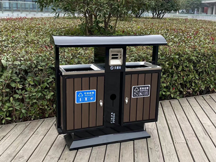 木條果皮箱/垃圾桶